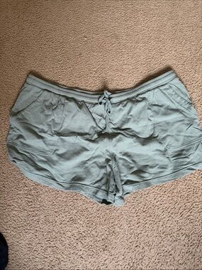 Terra & Sky Light Sage Drawstring Lounge Shorts
